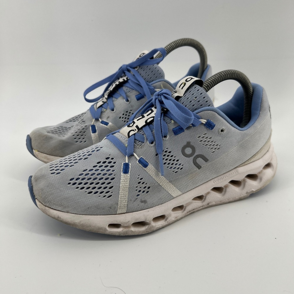 ON Running CloudTec Phase Women's 9 Grey Blue Athletic Shoes EU 40.5